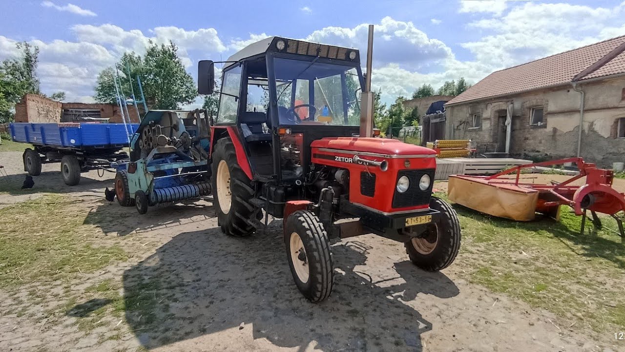 ZetorVlog-14-22/Zetor 7011/Forstricht K 442/ Lisujeme seno a blbne nám vázaní/GoPro