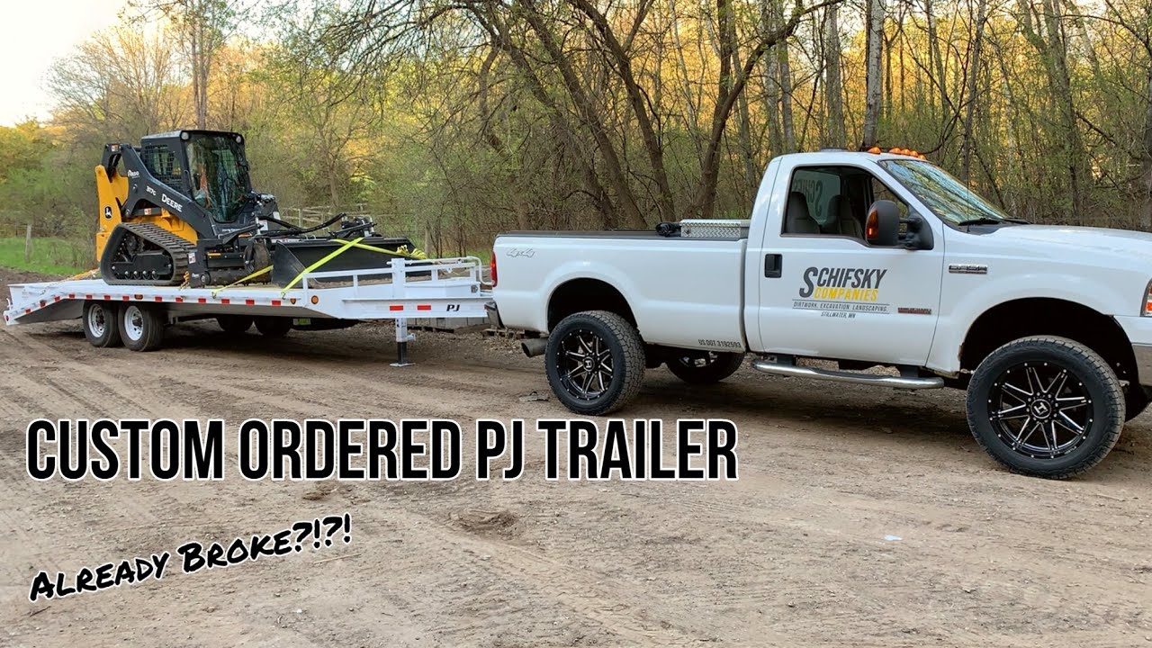 Custom PJ Trailer And It Already Broke...