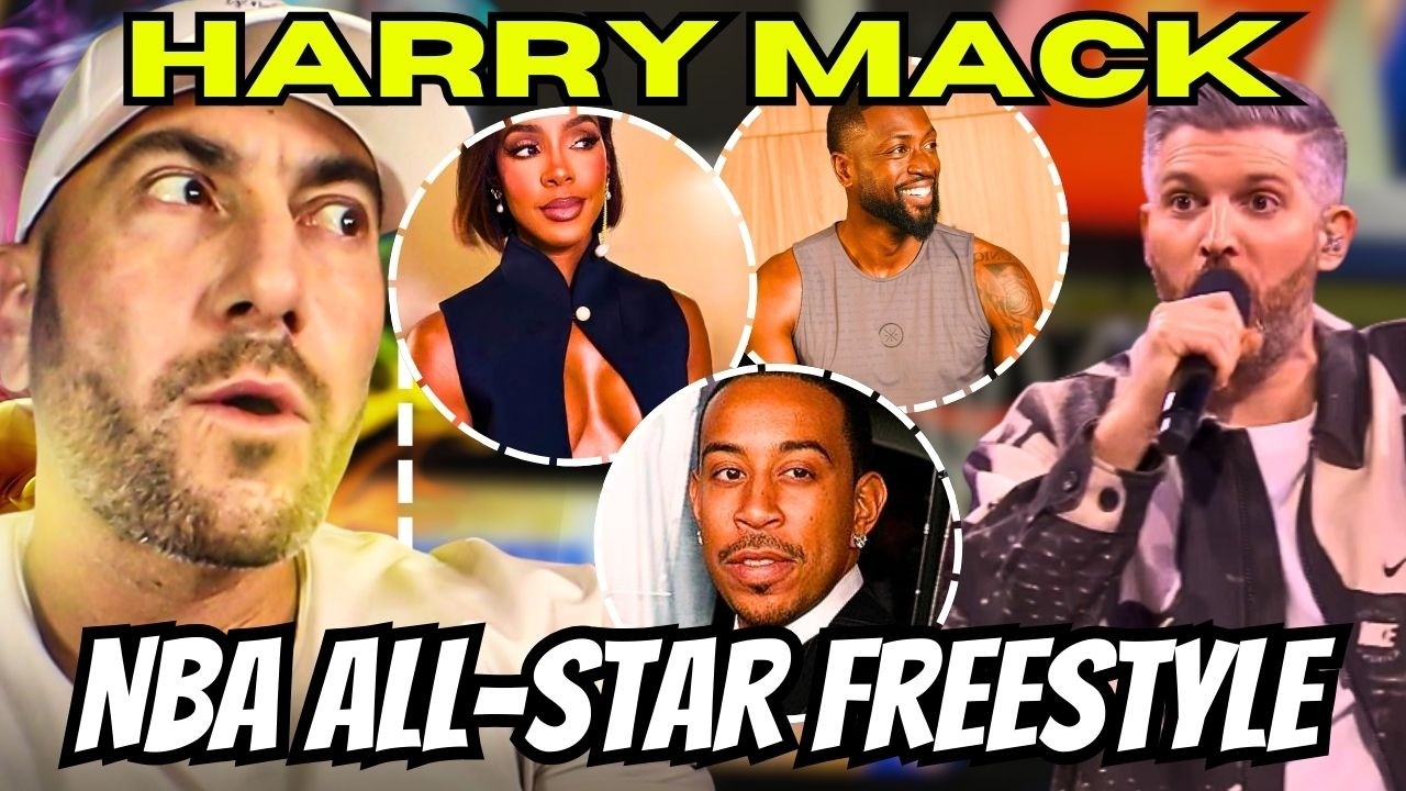 Harry Mack – “NBA All-Star Freestyle” Wade, Luda & Kelly Rowland 😳 First Reaction!