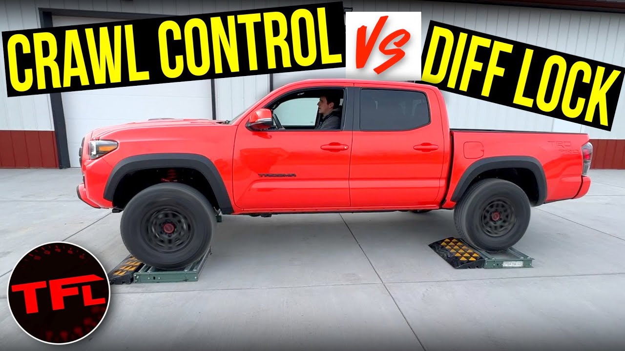 Что лучше: Toyota Crawl Control или блокировка дифференциала? Тест TFLslip