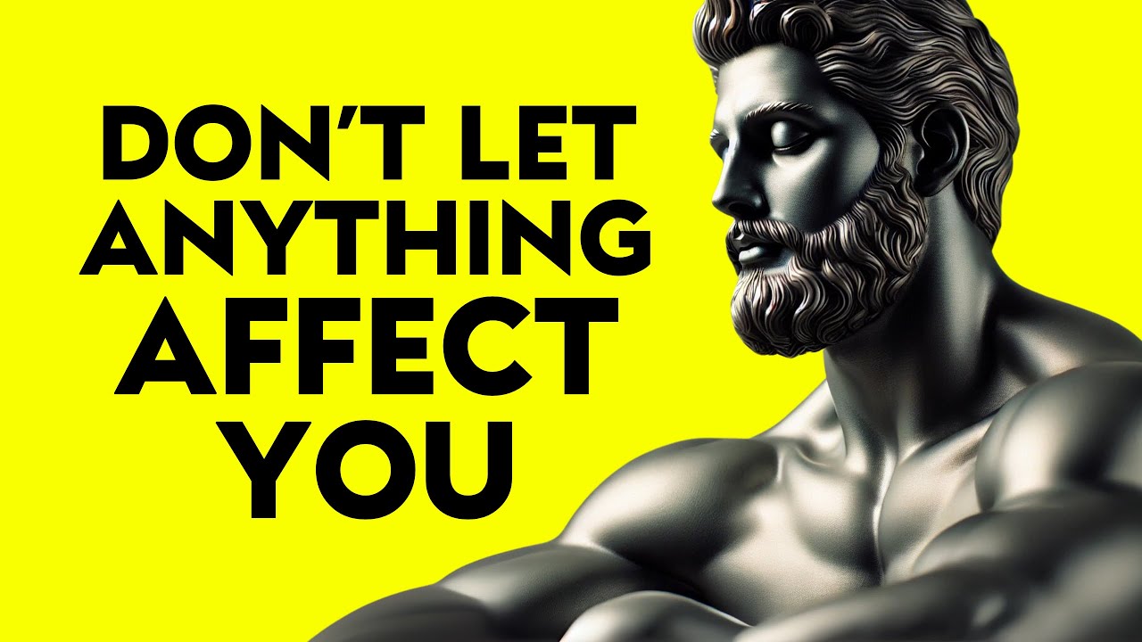 10 Stoic Principles So That NOTHING Can AFFECT YOU | Epictetus
