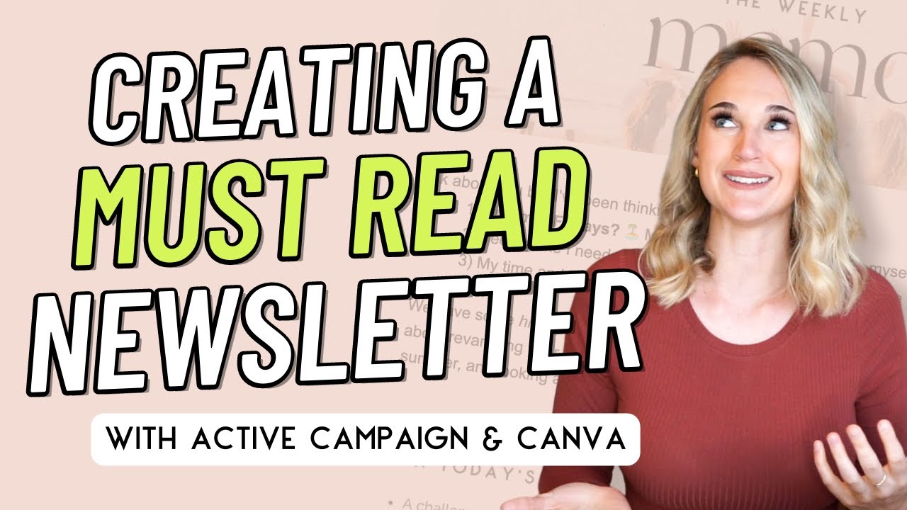 Make Your Newsletter a MUST READ from the START | Amanda Kolbye