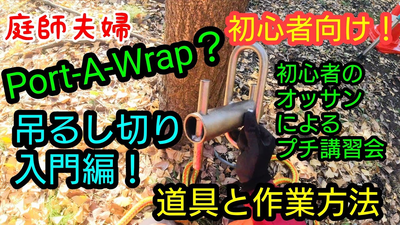 【庭師・夫婦で独立】#178🔰初心者向け。 樹木の吊るし切りの始め方！道具、作業方法をゆる〜く解説。