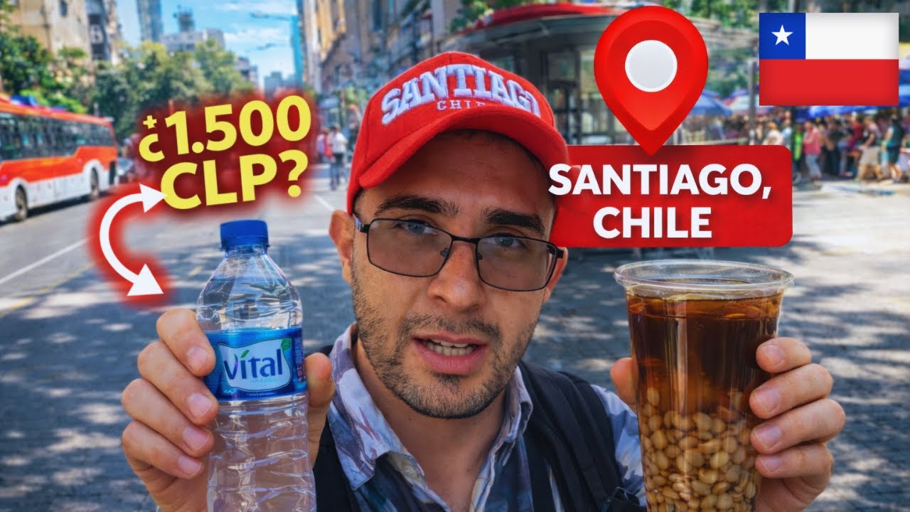 Llegué a Santiago… y NO era lo que imaginaba de Chile | 1/3 🇨🇱