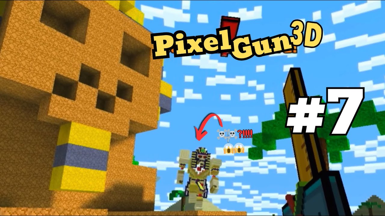 MÚMIA GIGANTE! - Pixelgun 3D - Parte 7