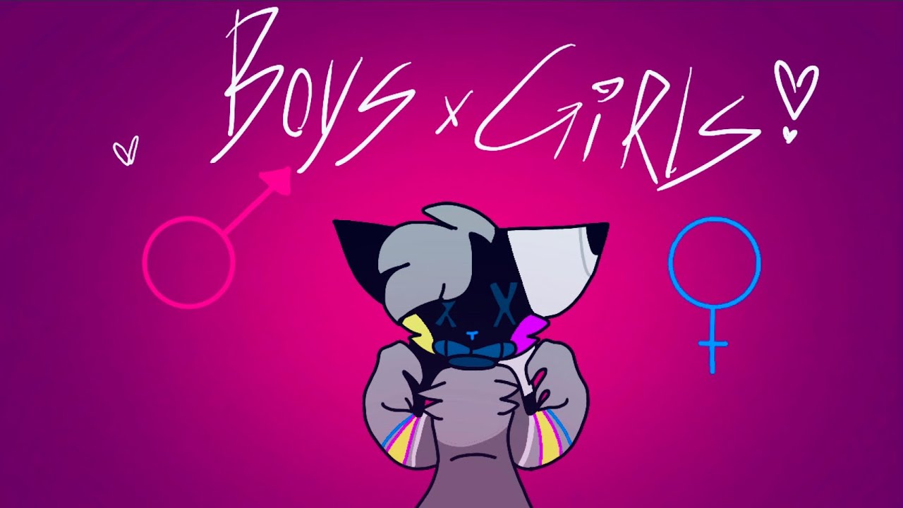 BOYS X GIRLS (original animation meme) FLASHWARNING