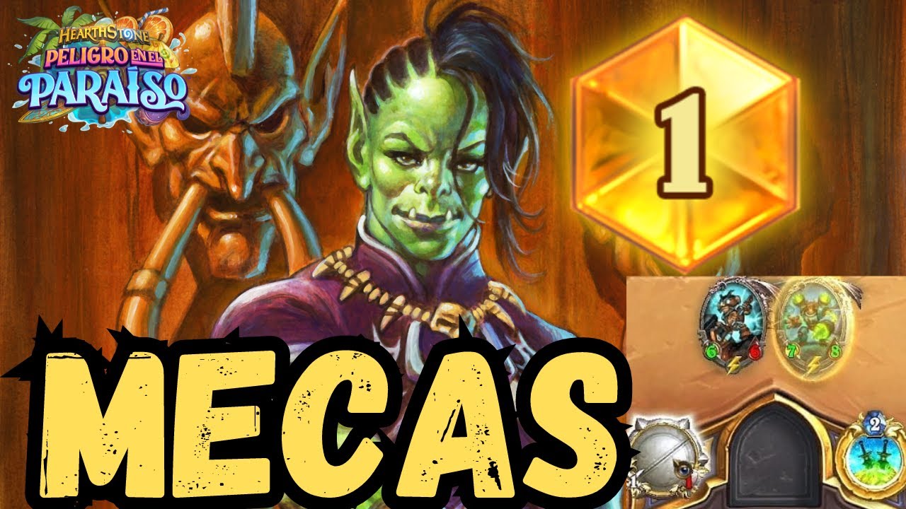 NUEVO Mazo PICARO Mecas Top#1 🤯 HEARTHSTONE
