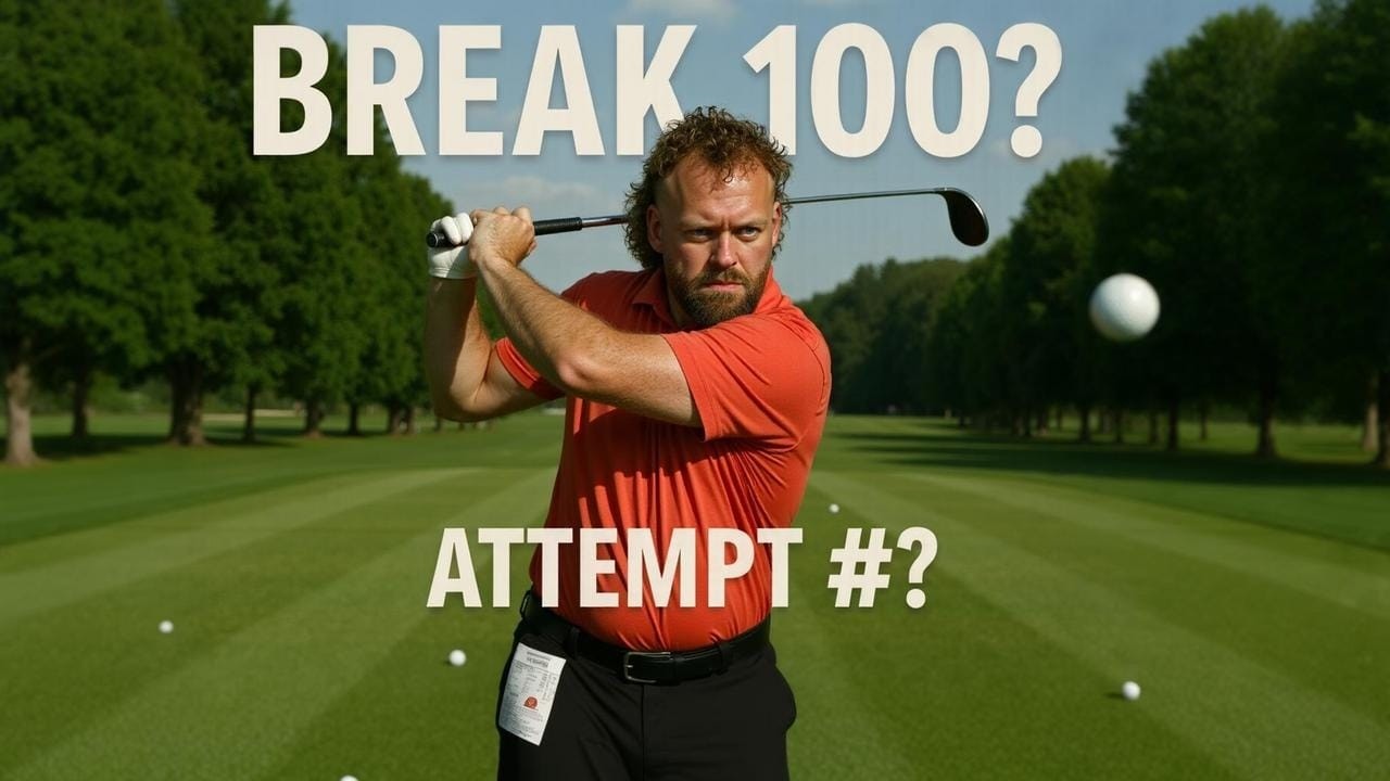 Trying To Break 100! (with a high handicap golfer)