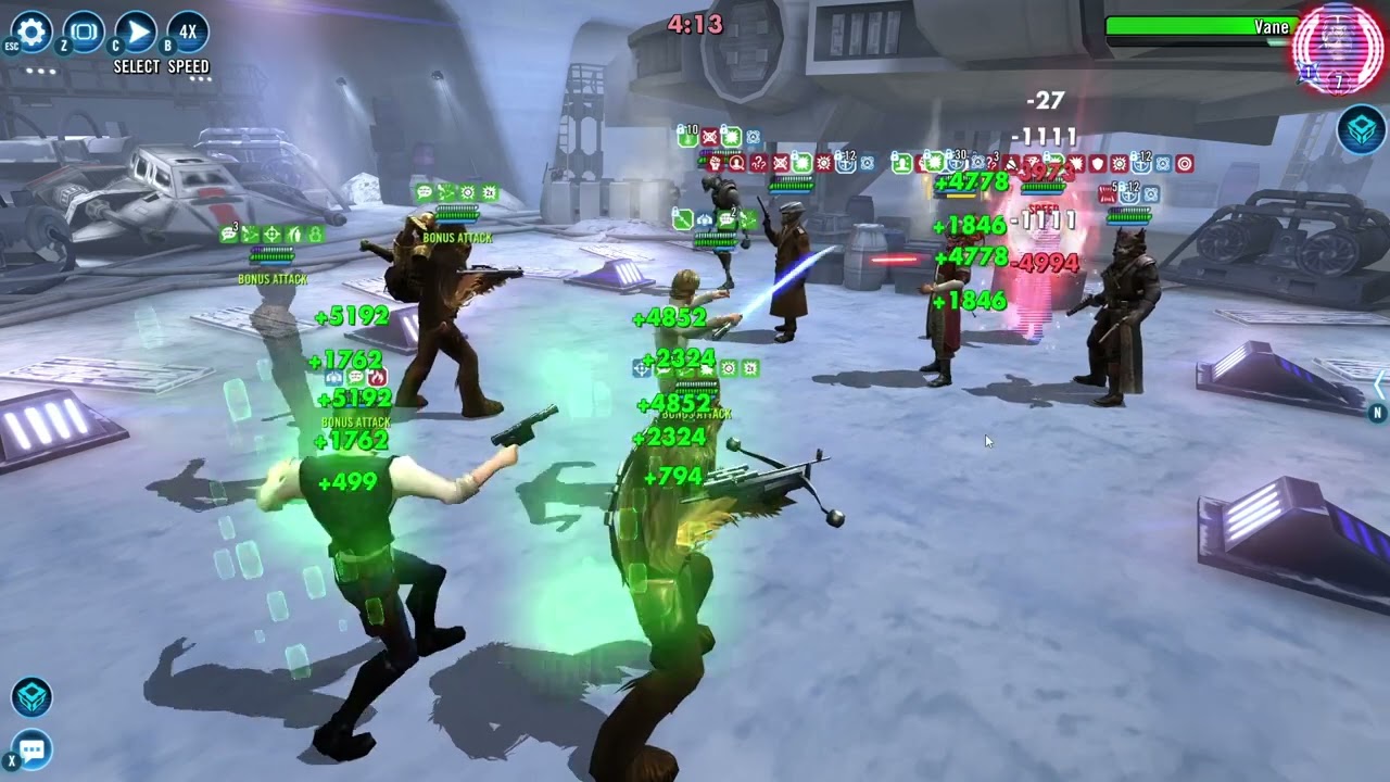 SWGOH - CLS (ROLO DC) vs Hondo (Pirates/Silvo DC) - Squad Arena