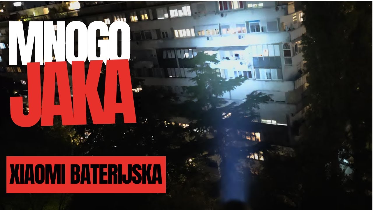 Najbolja baterijska do sada - Xiaomi Multifunkcionalna lampa