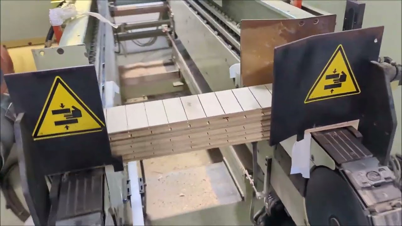 GABBIANI-DELMAC prefinished parquet production plant