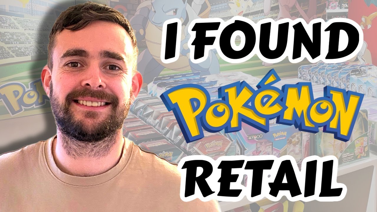 I found Pokemon packs at retail... Lets open them!
