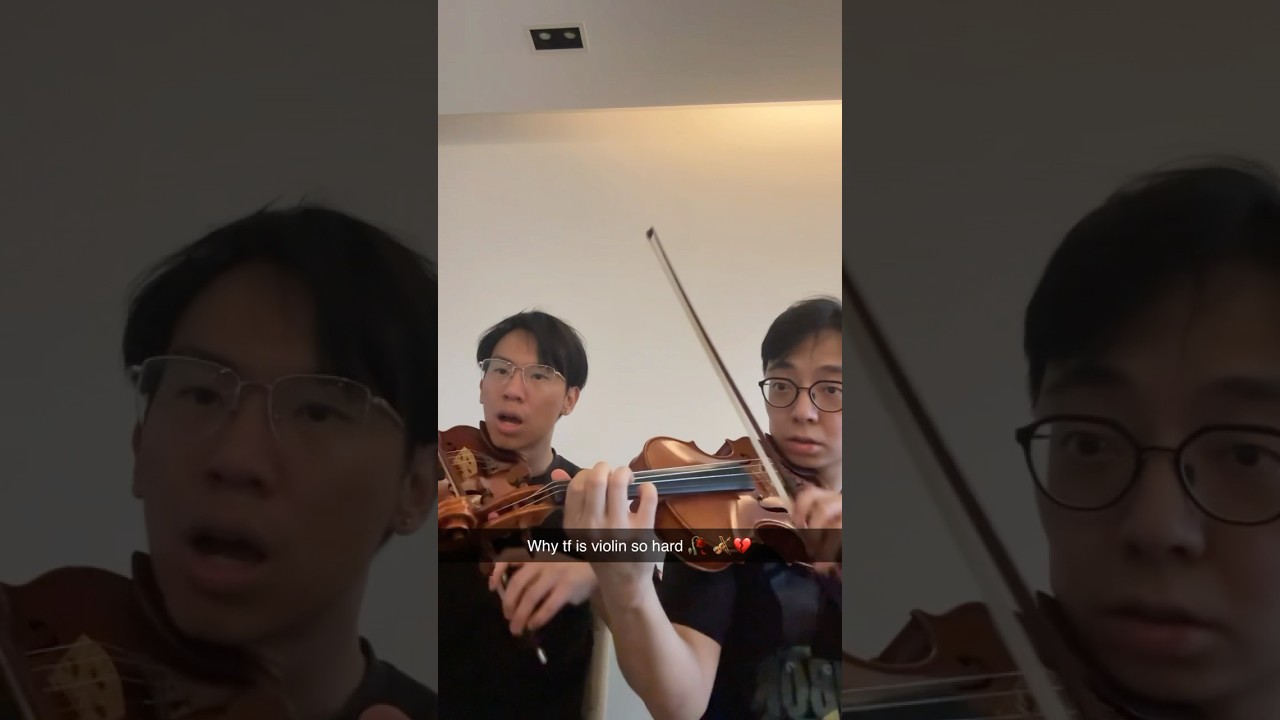 Why is violin so hard :(