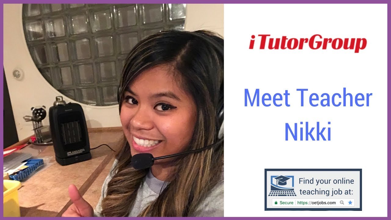 📺  Meet Teacher Nikki With iTutor Group 📺