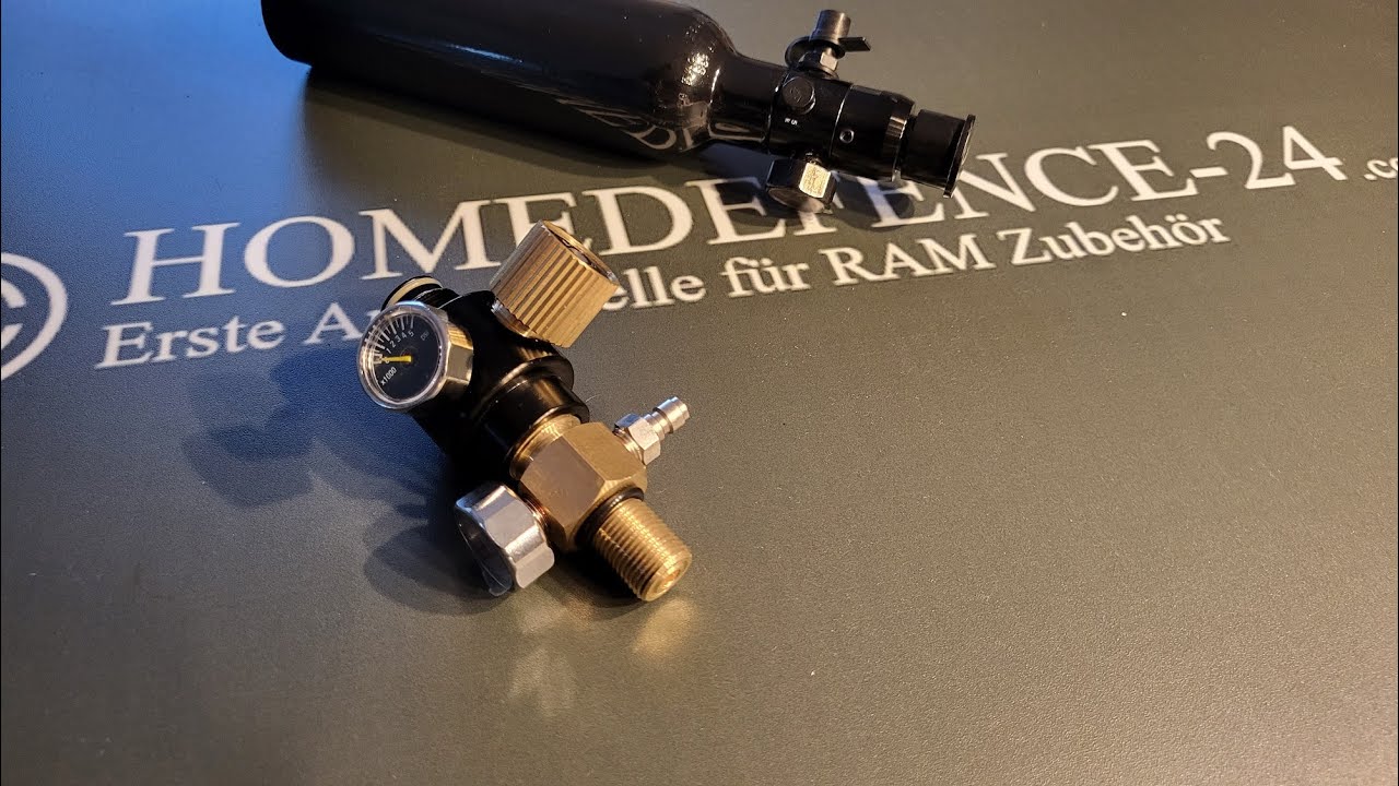 Einstellbarer Regulator für HP Flaschen [ENGLISH SUBTITLE] (Homedefence-24.com)