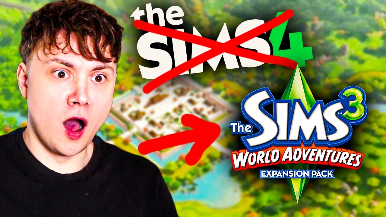 Играю в The Sims 3 World Adventures (Sims 4 НИКОГДА не могли быть такими же хорошими)