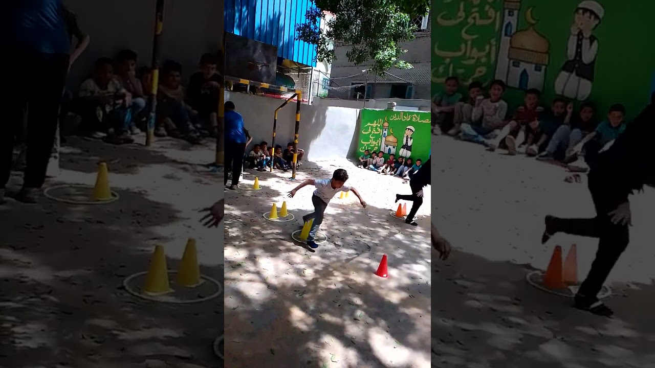 سباق الألعاب الصغيرة للصفوف الأولية مع الكابتن مصطفى دويدار
