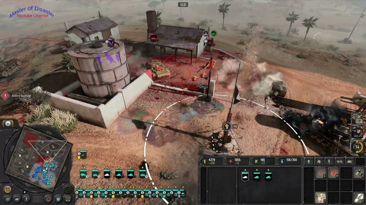 Company of Heroes 3 - Mirage Fuel Depot (2 vs 2 Ex)