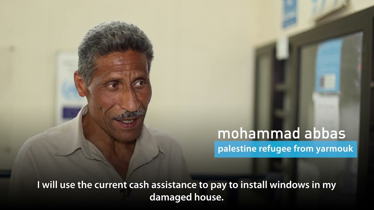 European Union funds emergency cash assistance for Palestine Refugees in Syria