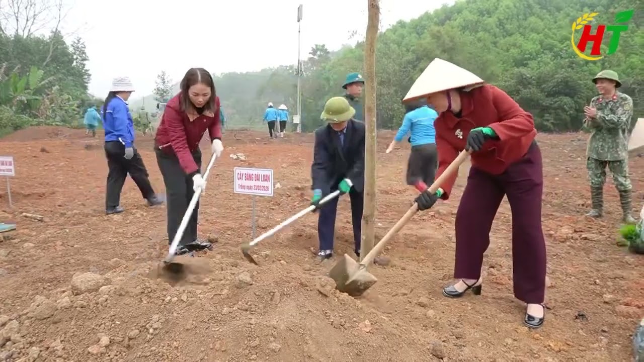 Xã Hợp Thành phát động Tết trồng cây 