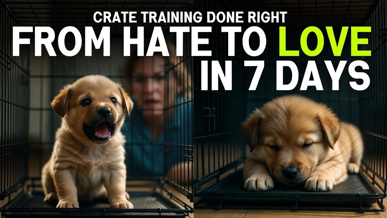 Crate Training Done RIGHT — From Hate to LOVE in 7 Days