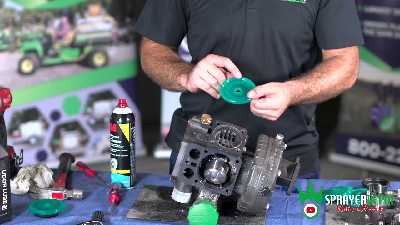 Diaphragm Repair on an Udor KAPPA-55 Pump | Sprayer Depot, #1 for Professional Sprayers