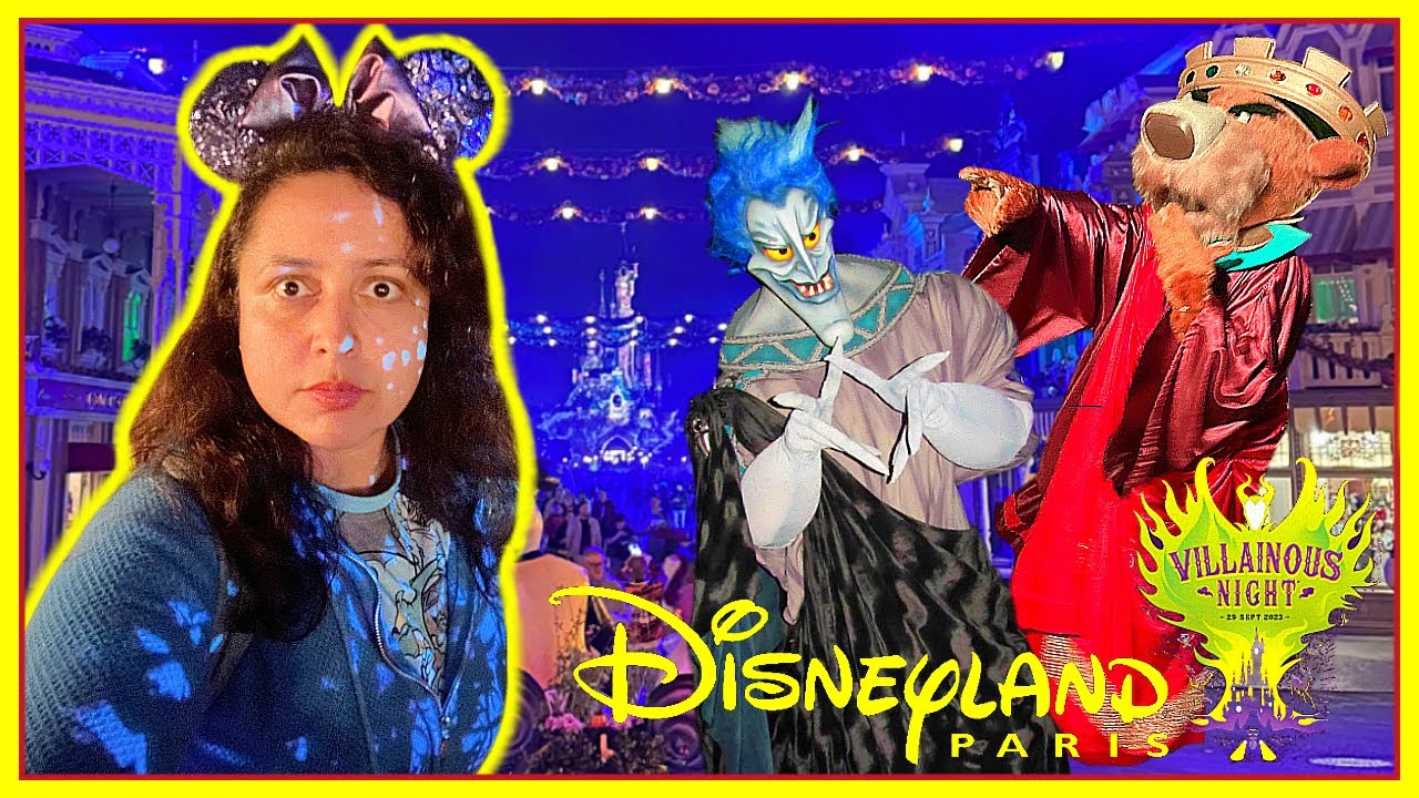 Disneyland Paris VILLAINOUS NIGHT 😈 | Rare Characters & Shows | Exclusive ANNUAL PASS Party 2023