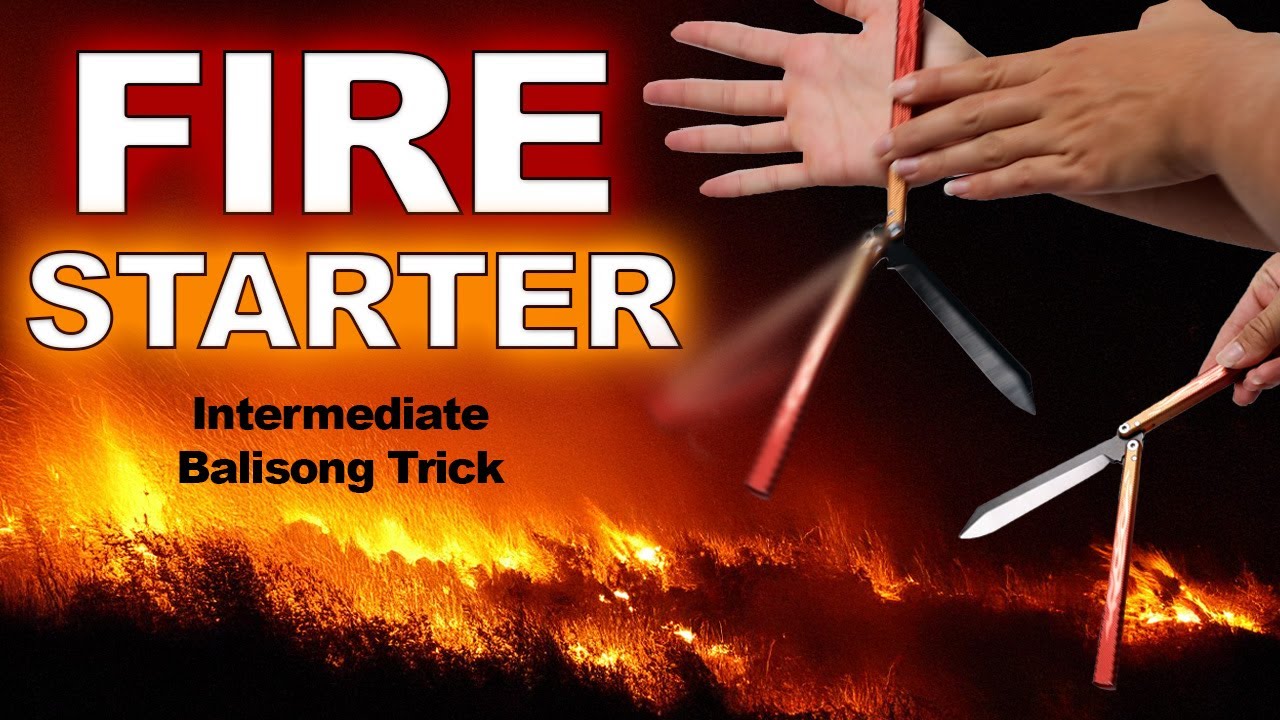 FIRESTARTER (Intermediate)- Balisong Trick Tutorial