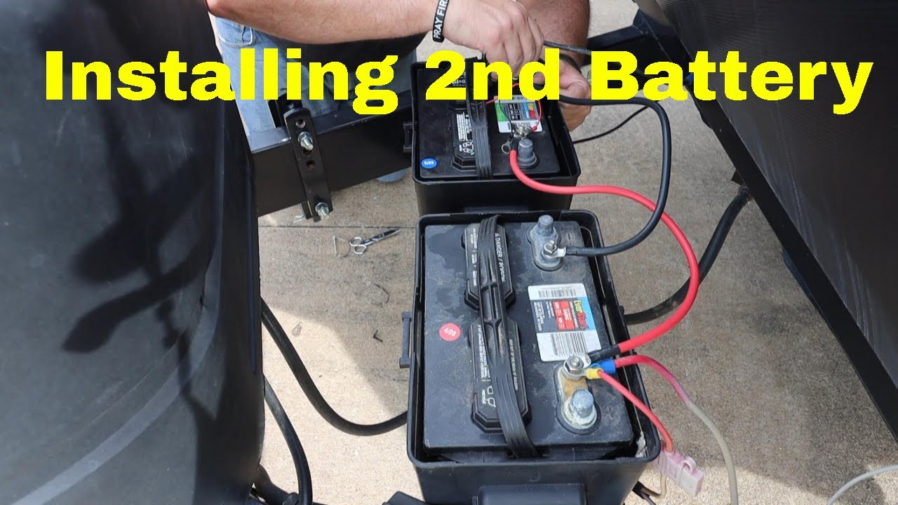 How To Install 2nd Battery to Your RV