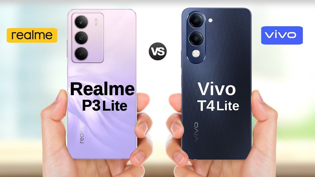 Realme P3 Lite 5G vs Vivo T4 Lite 5G || Full Comparison 