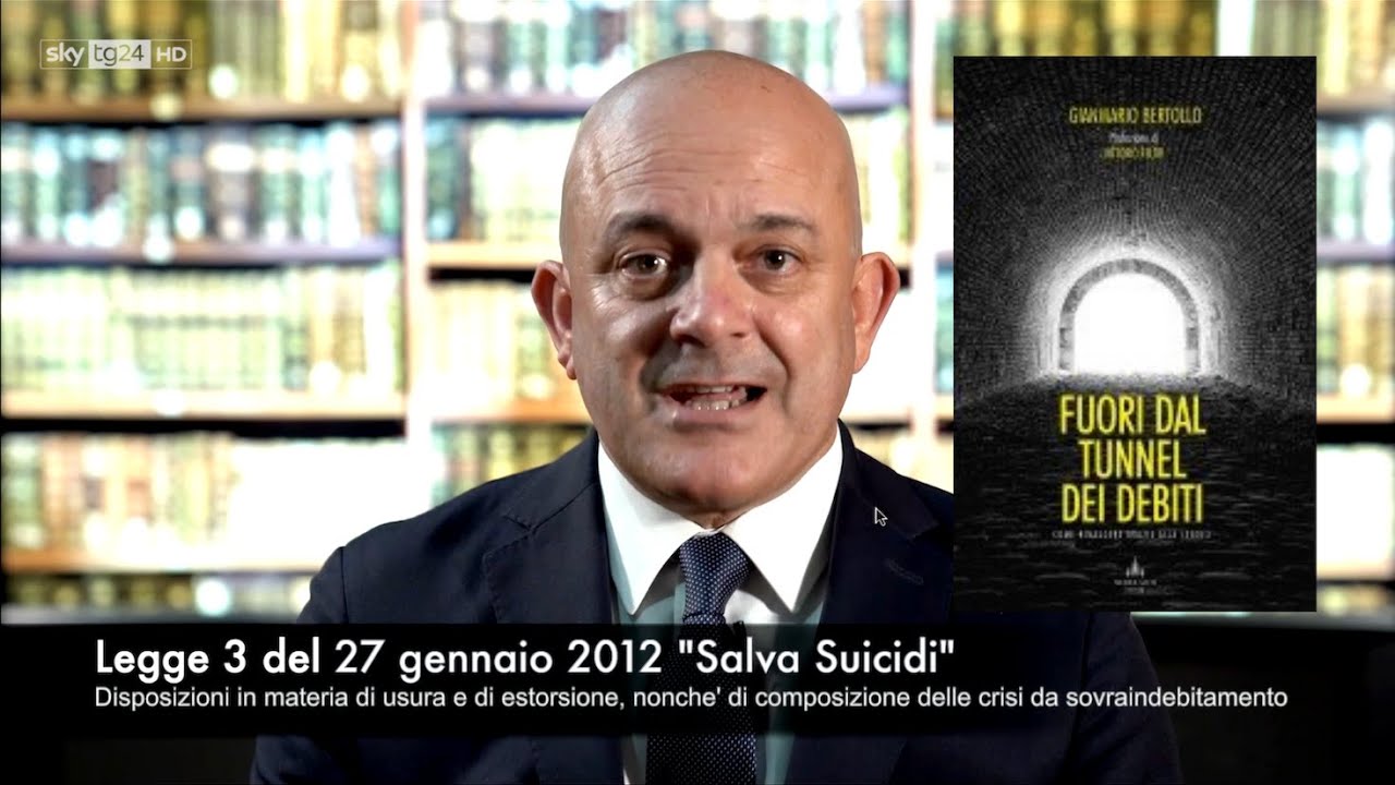 Fuori dal Tunnel dei debiti. Il libro di Gianmario Bertollo prefazione di Vittorio Feltri [SkyTg24]