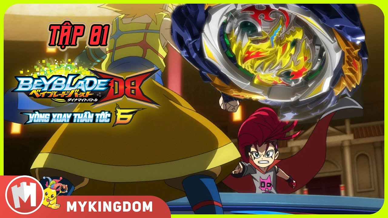 BEYBLADE VÒNG XOAY THẦN TỐC 6 | Tập 01: Hoàng Tử Bóng Đêm Beyblade Destruction Belfyre