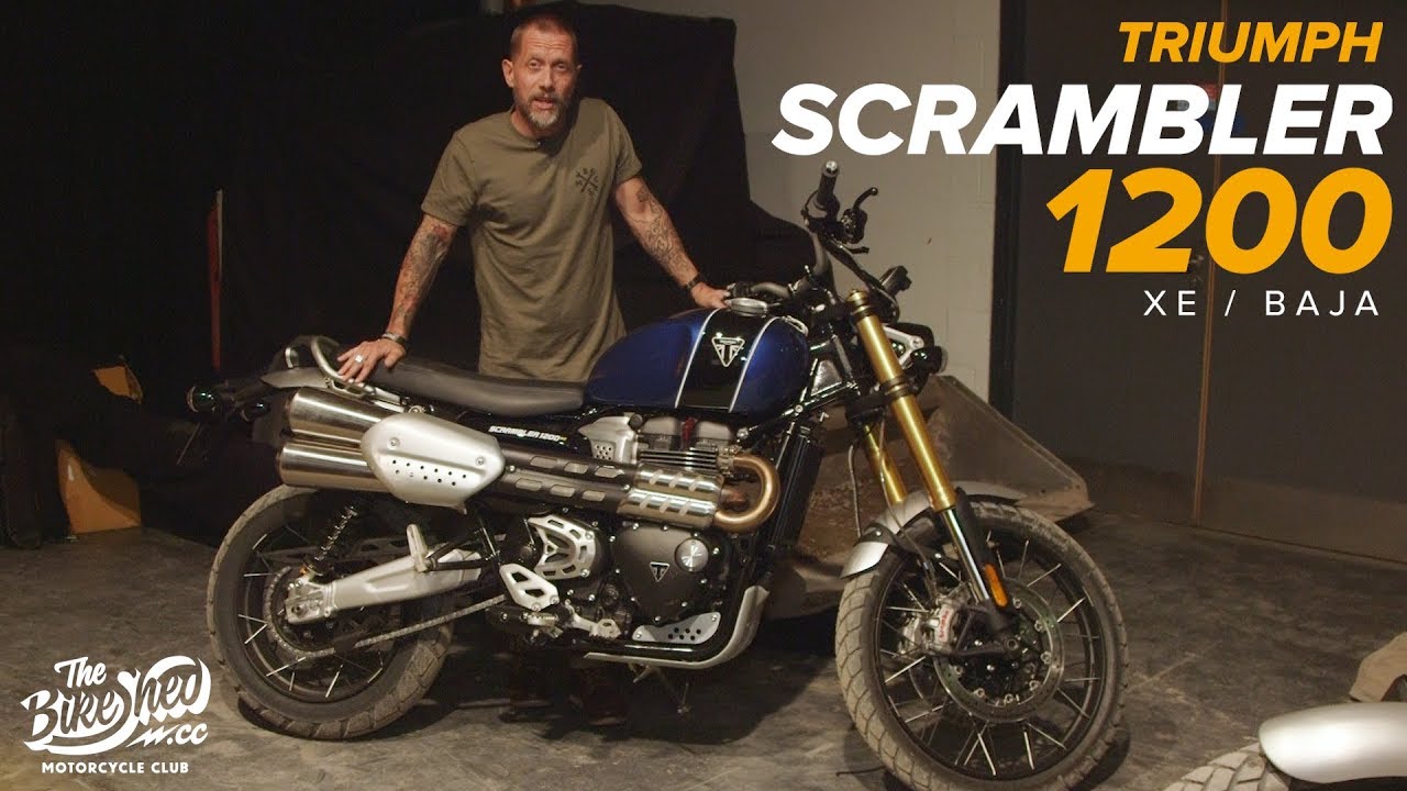 First Look! Triumph 1200 Scrambler XE
