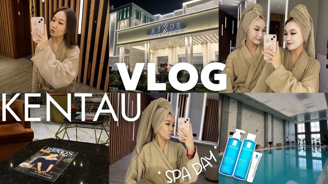 VLOG:Поездка в Кентау,посетили Rixos spa,Дорога домой с КОПЖАСАРОВЫ✨❤️@kopzhasarovy @Ayauka_kk