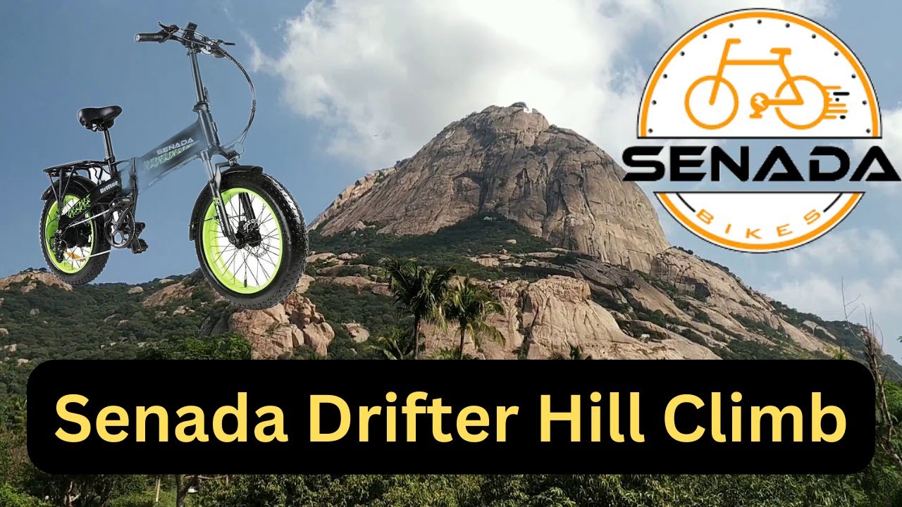 Senada Drifter Hill Climb Throttle Only folding ebike e-bike electric bike bicycle @senadabikes5627