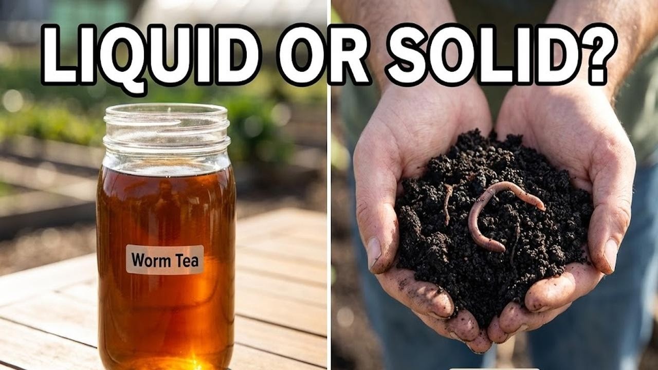 Worm Tea vs. Compost: Which One Grows Bigger Plants?
