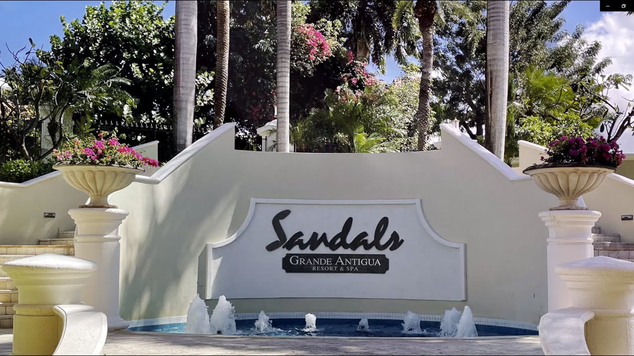 Sandals Grande Antigua Walk Around