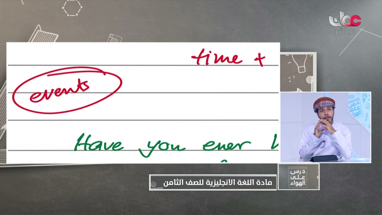 انجليزي للصف الثامن الفصل الثاني - WRITING LESSON  WRITING STORIES GRADE 8 B