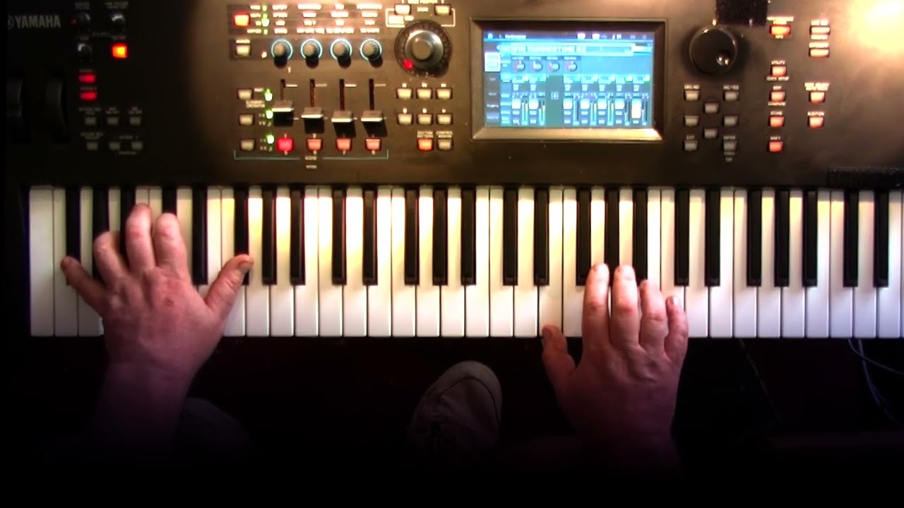 Simple Minds - Somebody Somewhere in Summertime - Yamaha MODX