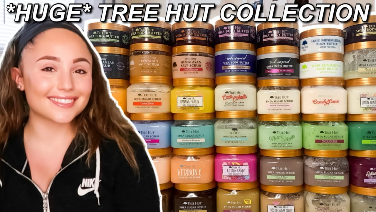 *ОГРОМНАЯ* КОЛЛЕКЦИЯ TREE HUT + РЕЙТИНГИ | Скрабы для тела, масла для тела, гели для душа и много...