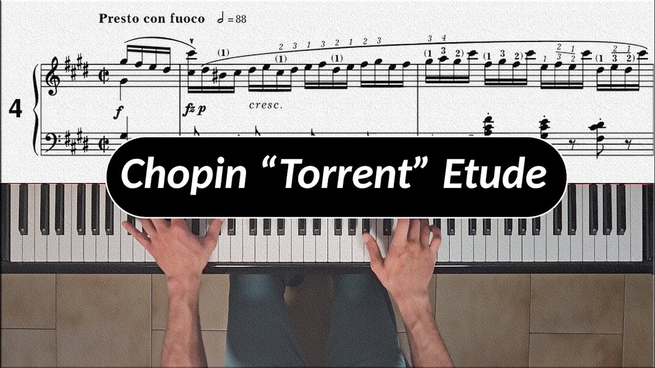 Chopin Etude op. 10 no. 4 (Torrent)  |  Marco Vitaliti