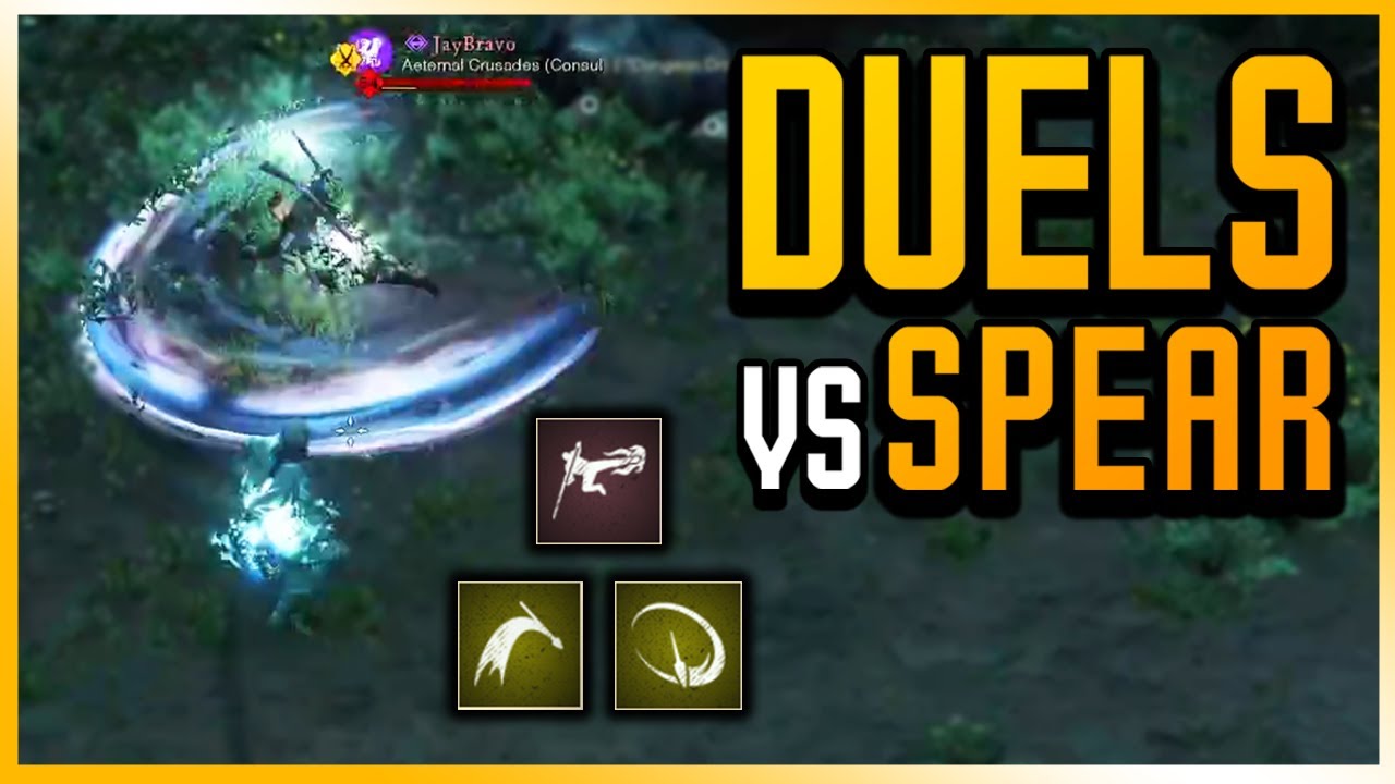 New World MMO PvP Duels - Ice Gauntlet/Fire Staff vs Spear/Musket Duels, How to Win