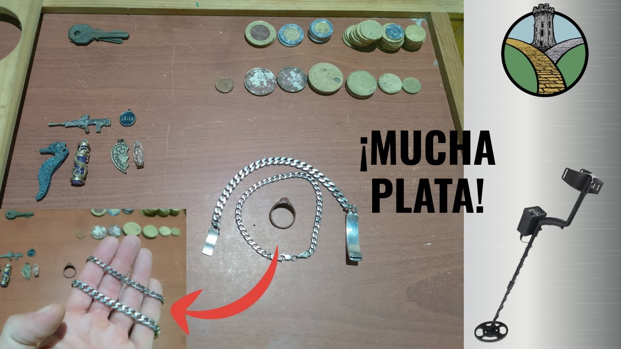 Encontré dos hermosas cadenas con mi detector de metales.