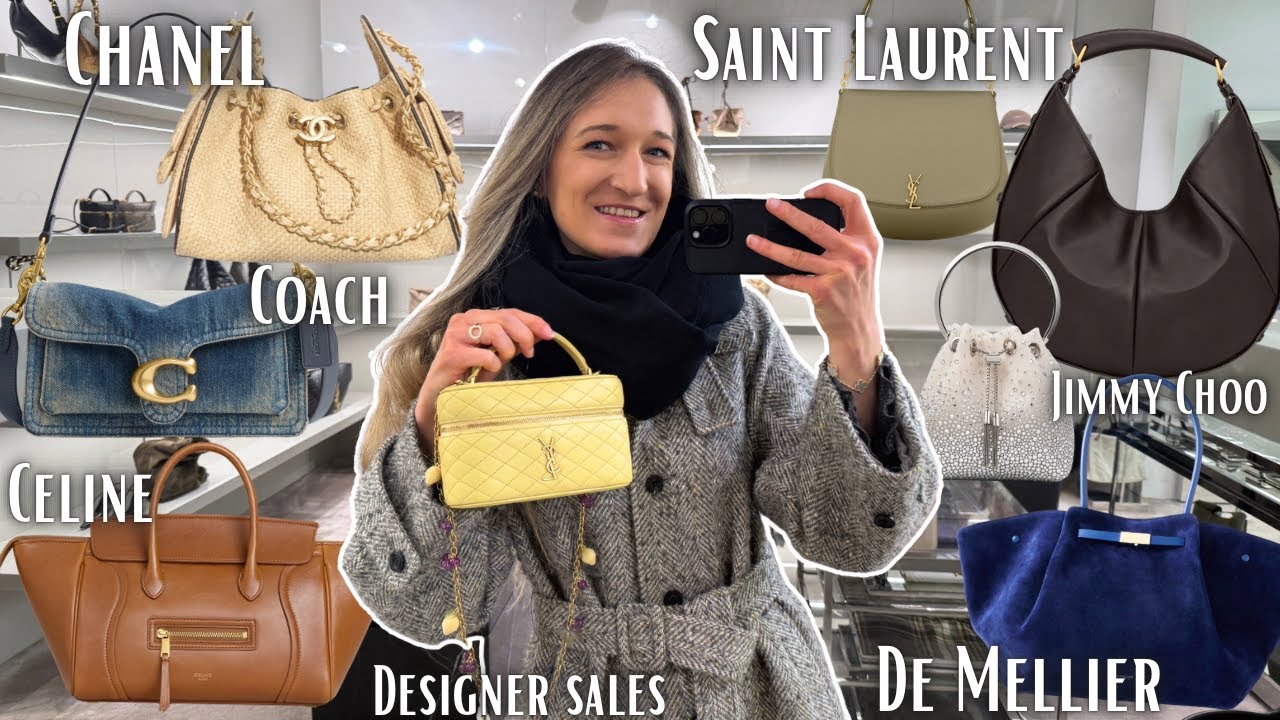 Видеоблог о покупках 🛍️ Saint Laurent Mombasa, Chanel 25, De Mellier, Coach, бренды среднего цено...