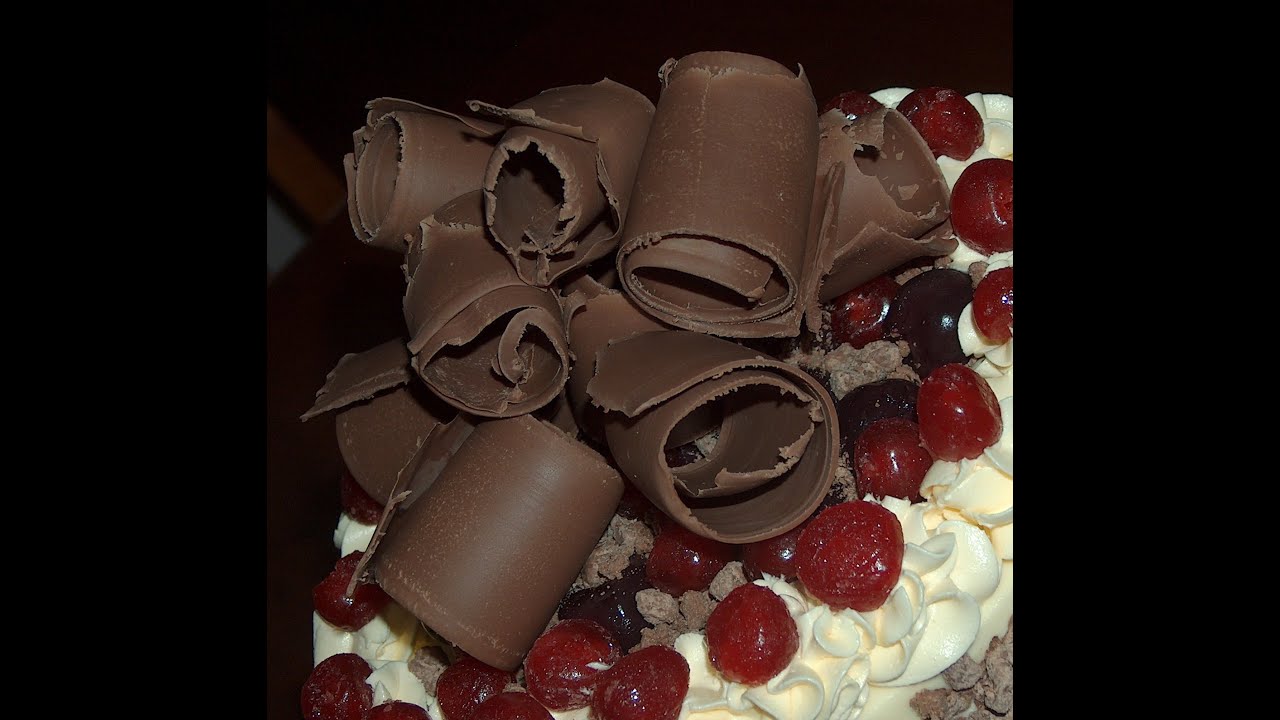 How to make chocolate Curls
