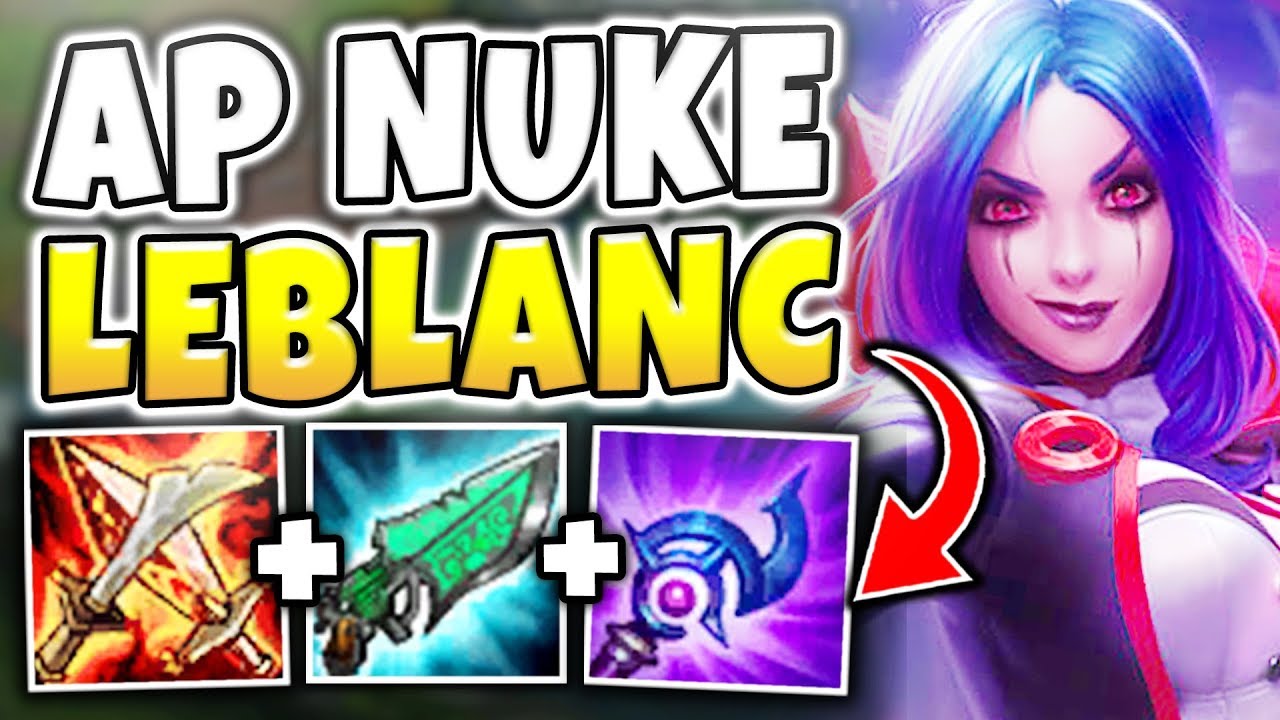 THIS REWORKED LEBLANC BUILD IS LEGIT AMAZING! NON-STOP NUKES! REVERTED LEBLANC! - League of Legends