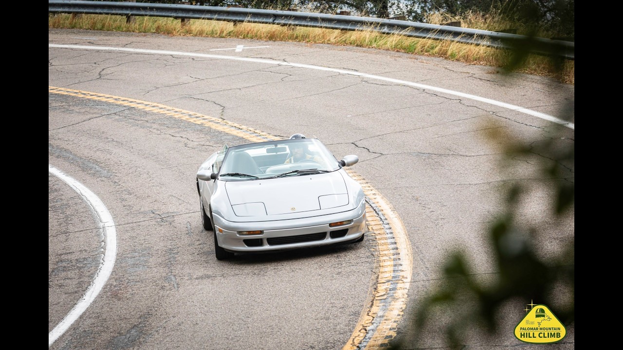 Lotus Elan M100 Cruising through LA