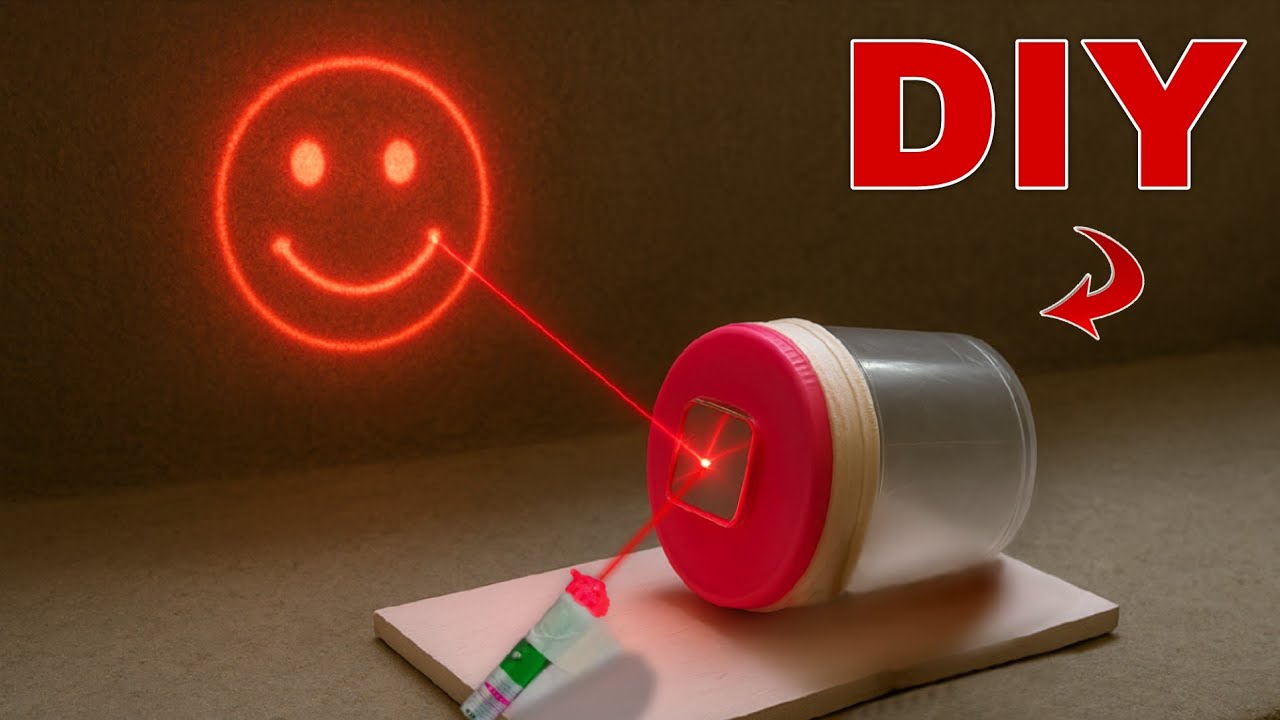 How To Make Sound Seeing DIY Project with LASER light and Balloon🎈