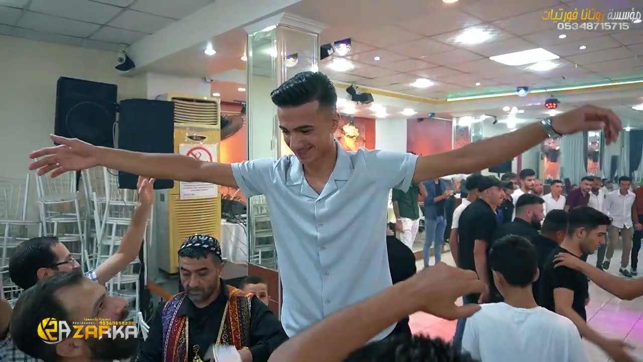 حفل زفاف بشارأبوعلي جزء(3)  الفنان  زكور  الحرباوي تصوير وأخراج شركة زرقة05360598230