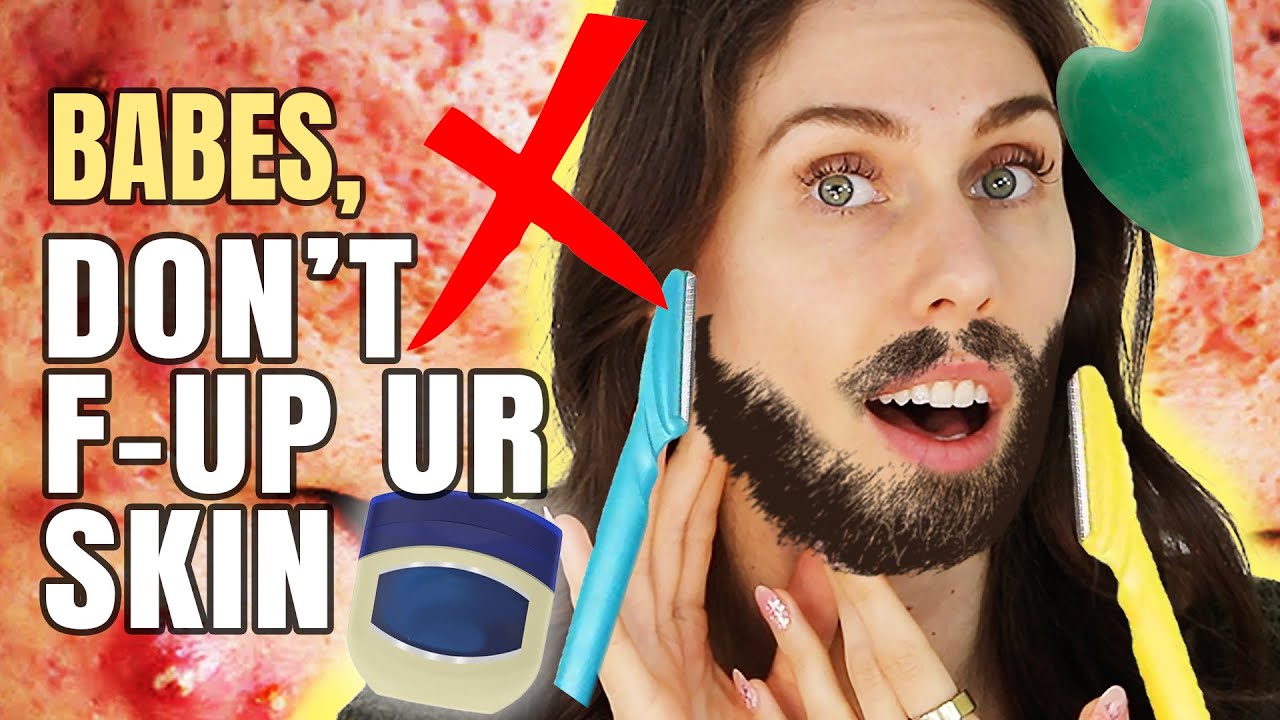 3 Things Making Your Skin WORSE - Dermaplaning, Gua Sha & Slugging Retinoids 🥵